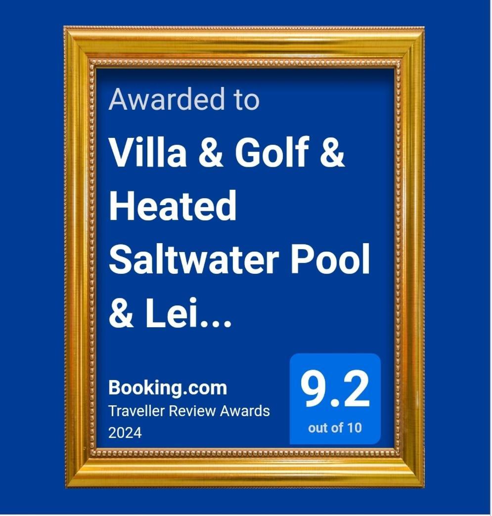 קלטה דה פוסטה Villa & Golf & Heated Saltwater Pool & Leisure & Wifi מראה חיצוני תמונה
